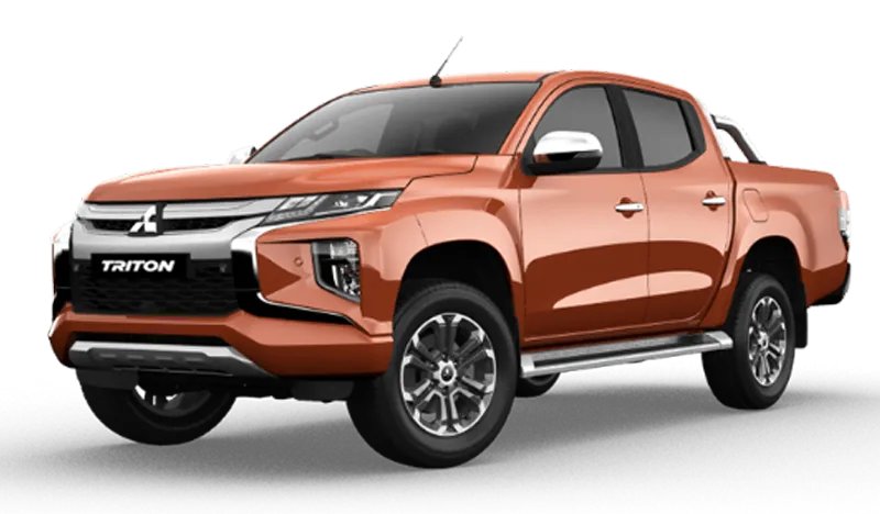 Mitsubishi Triton màu Cam